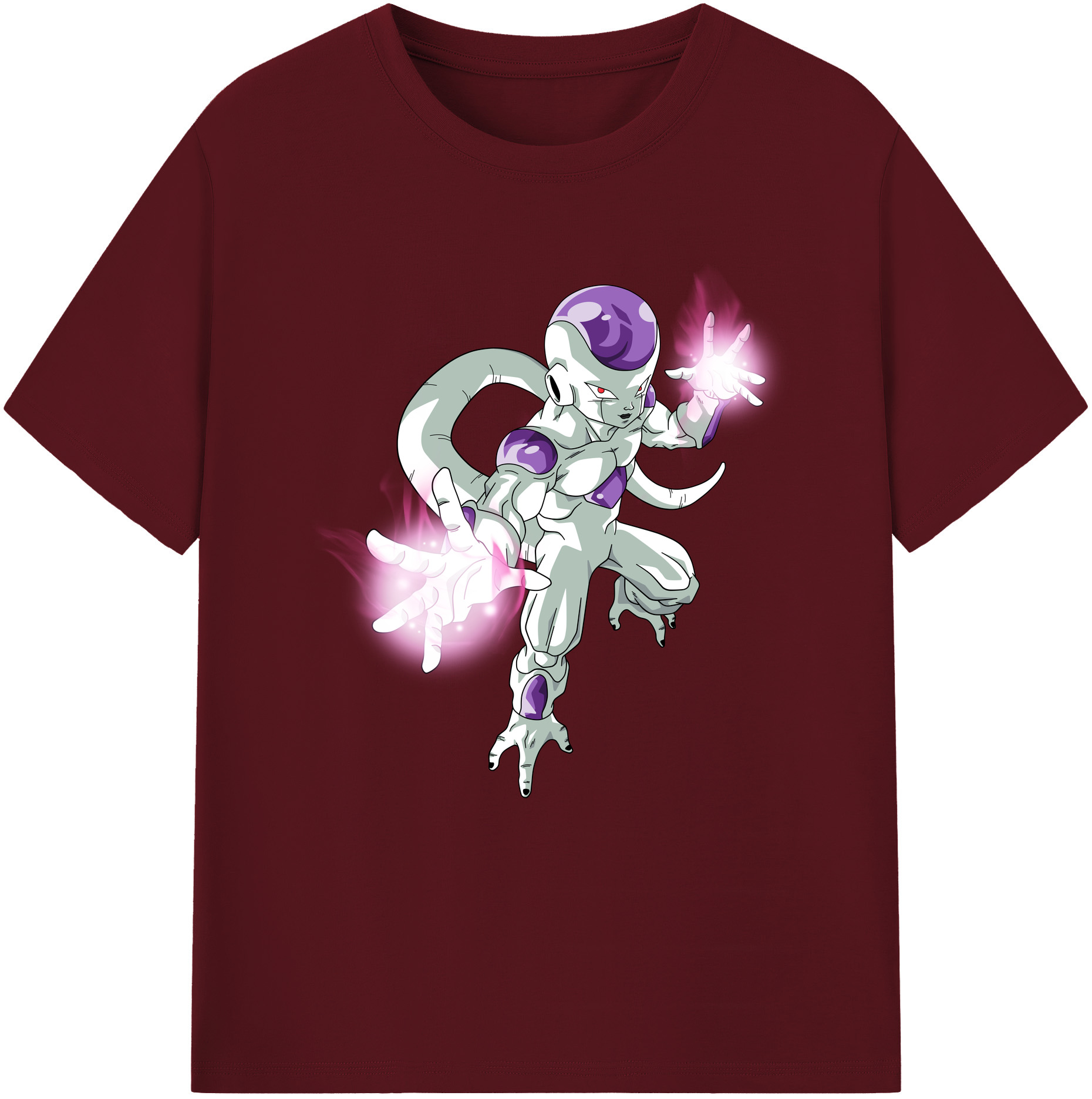 （画像用） ドラゴンボール フリーザ DRAGON BALL Frieza 綿100％半袖Tシャツ（フロントプリント）